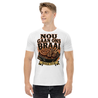 Nou Gaan Ons Braai Tee – White