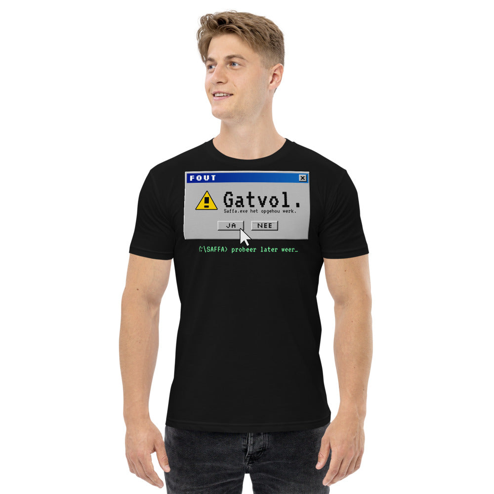 Fout: Gatvol Tee – Black