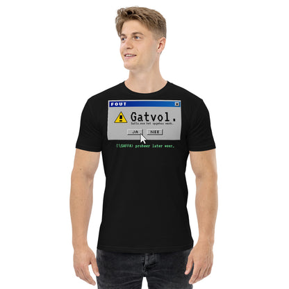 Fout: Gatvol Tee – Black