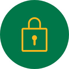 Secure checkout icon